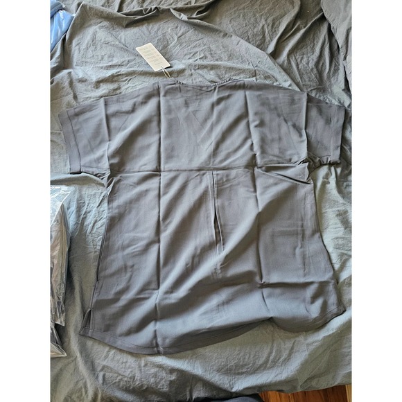 Mandala Women's  Pewter Scrubs Top and Jogger Set - Size L - Picture 5 of 8